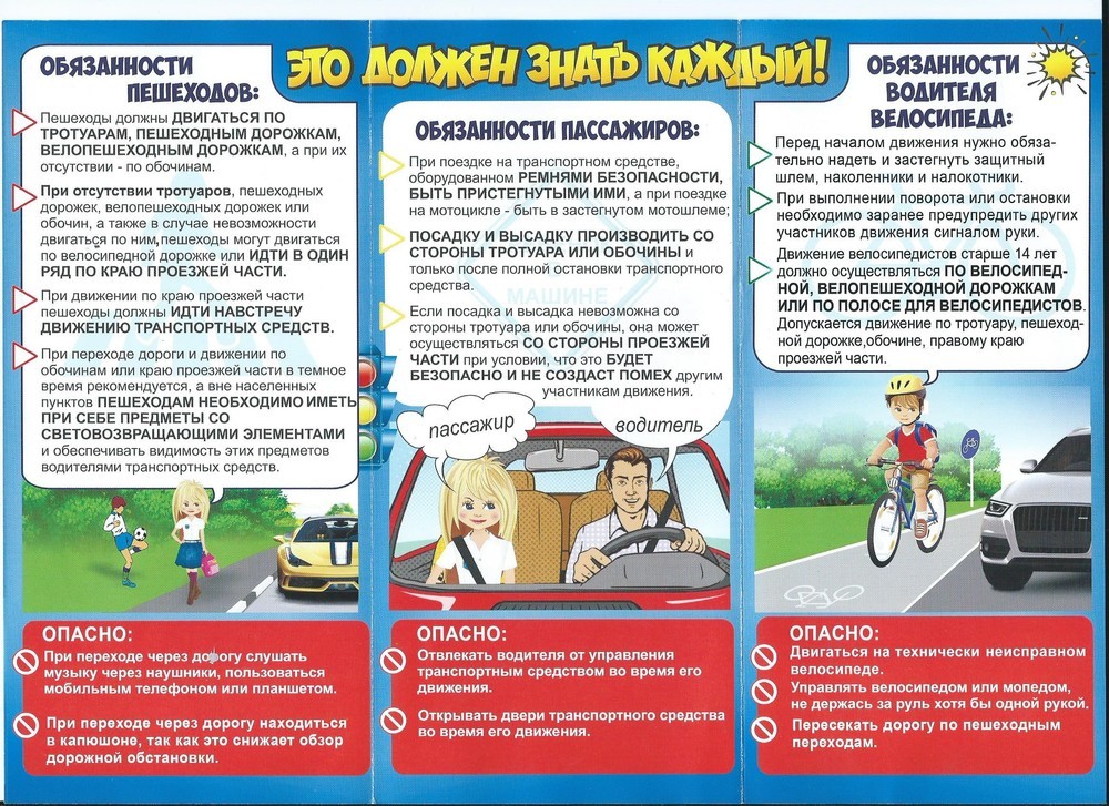 Правила безопасности на улице!!!.