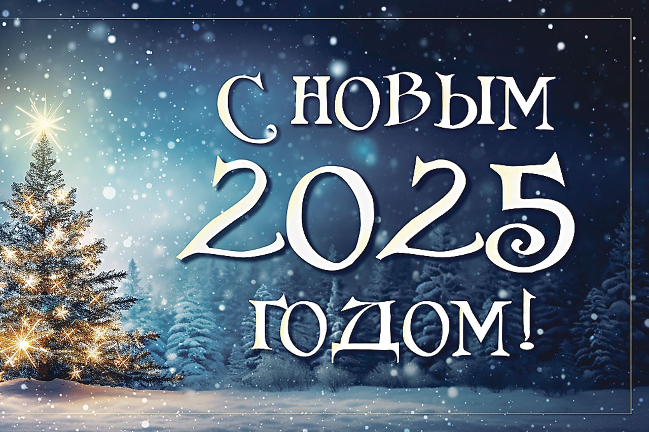 С наступающим Новым 2025 годом!.